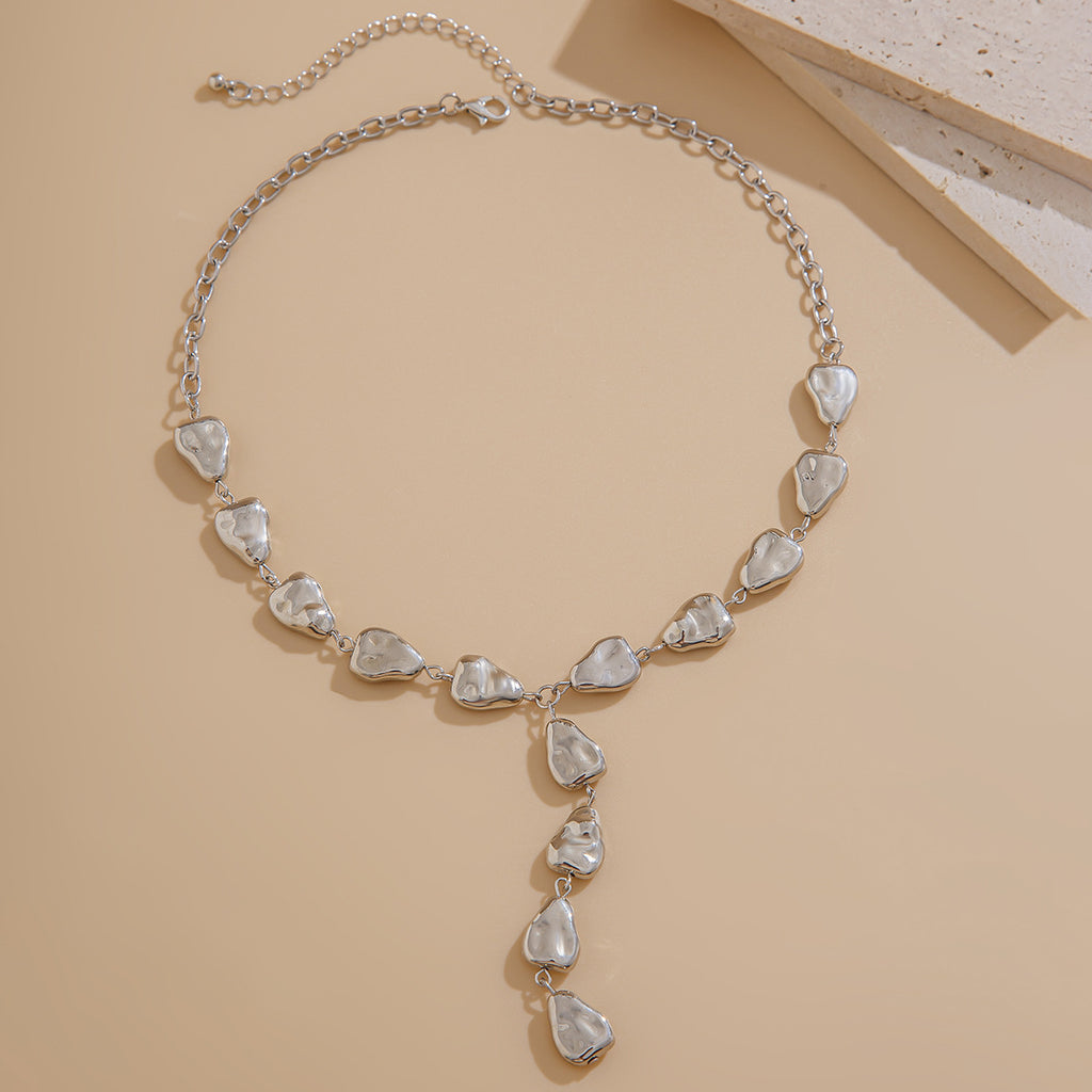 Irregular Baroque Y-shaped Collarbone Chain