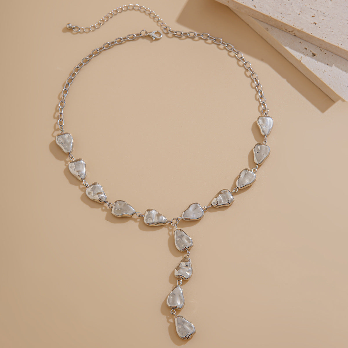 Irregular Baroque Y-shaped Collarbone Chain