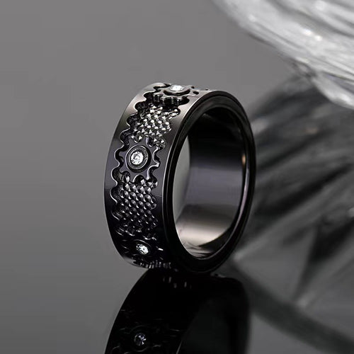 Adjustable Stress Relief Lucky Charm Finger Ring , Personality Design, Thumb Ring