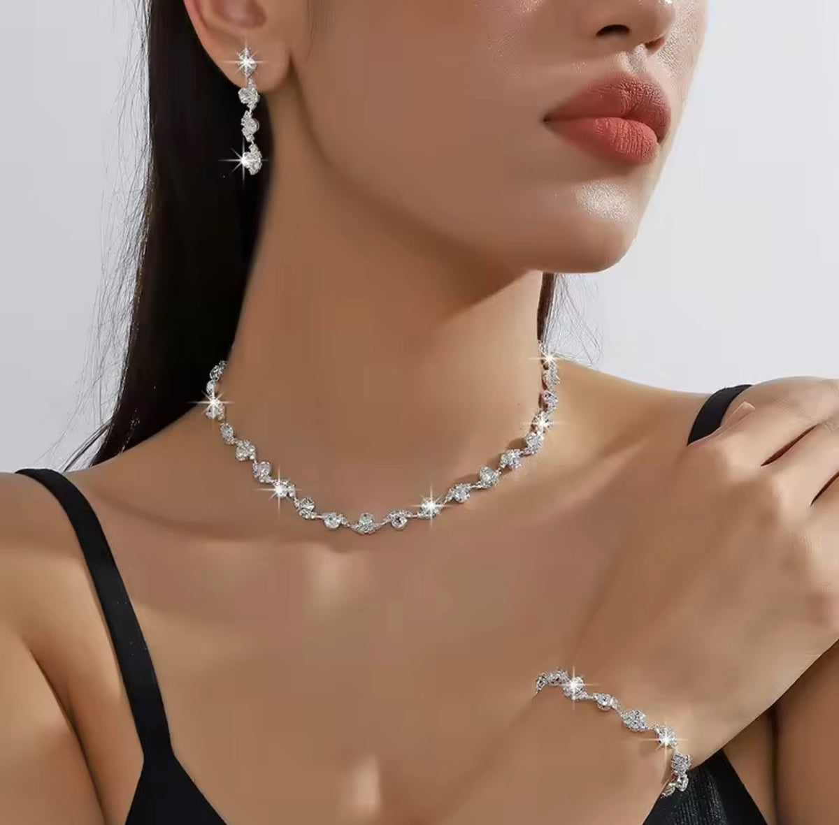 Silver Jewelry Set