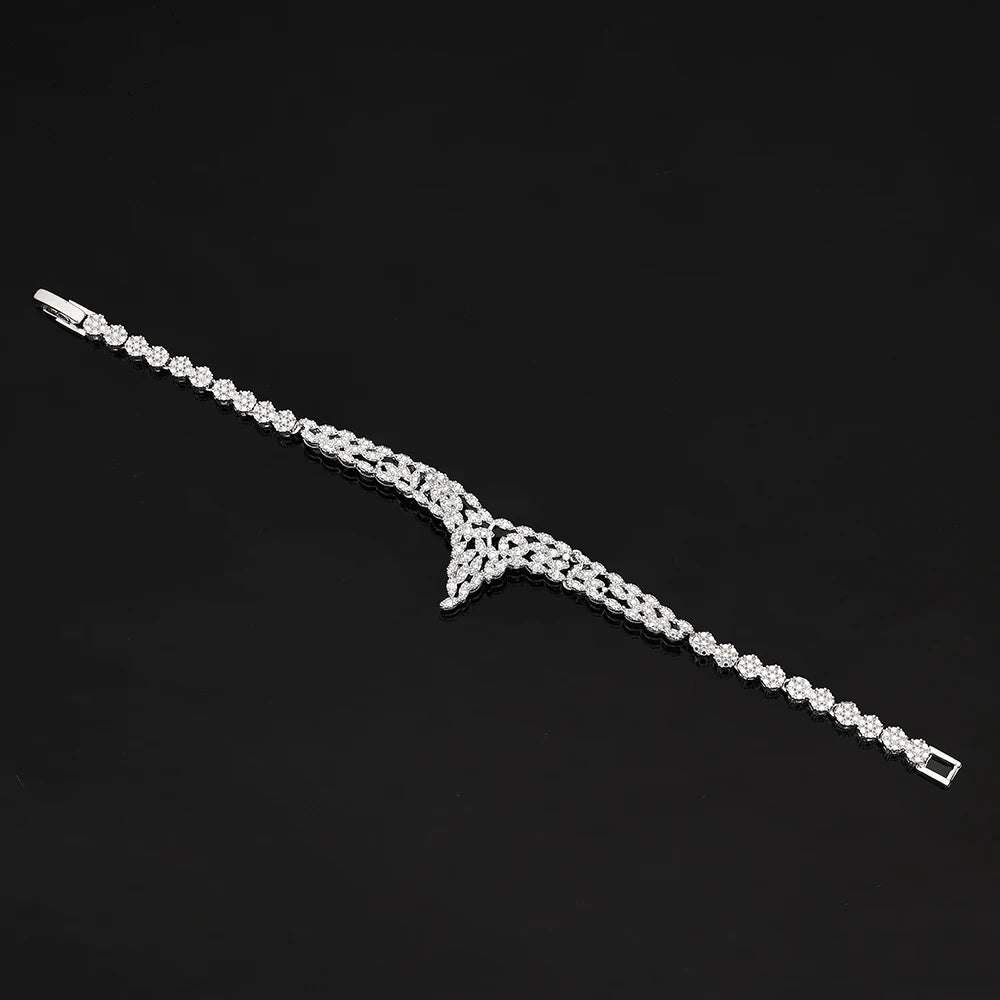 2026 New Arrival Bridal Jewelry Sets New Fashion Dubai Full Jewelry Set for Women Wedding Party Accessories Design