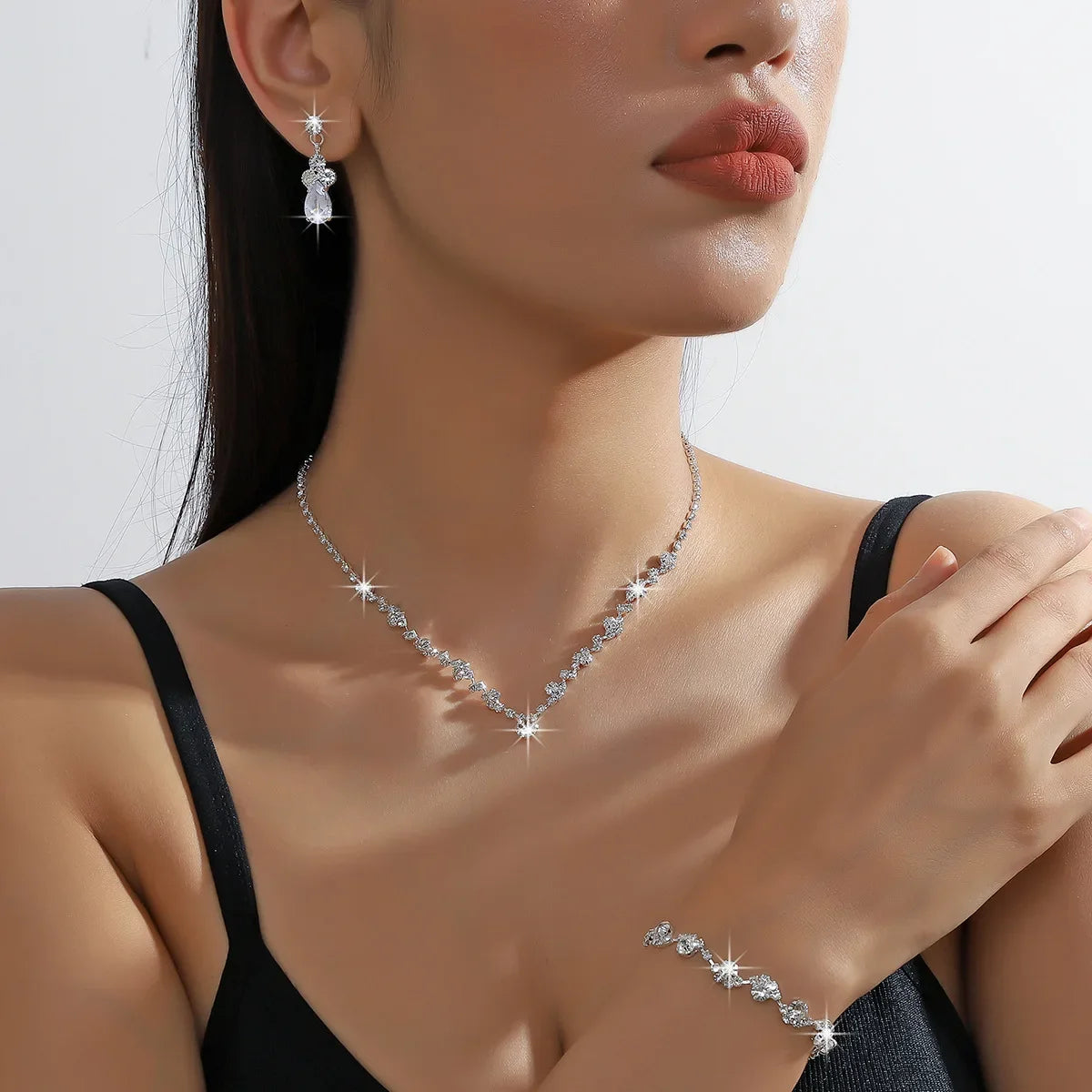 Silver Jewelry Set