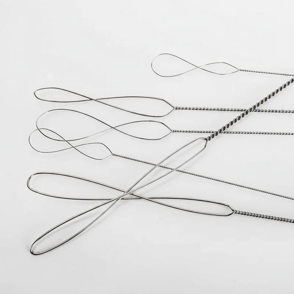 Beading Needles 7-Piece Set | Stainless Steel Fine Bead Needles | Flexible Jewelry Making Tools for DIY Beading & Crafts